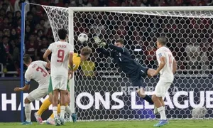 Indonesia hòa Australia ở vòng loại World Cup 2026