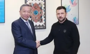 Tổng Bí thư, Chủ tịch nước gặp Tổng thống Ukraine, lãnh đạo châu Âu