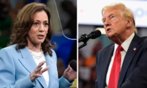 Bà Harris nới cách biệt với ông Trump trong khảo sát toàn quốc